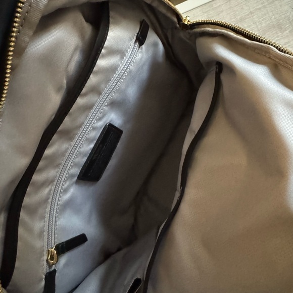 Tumi Black Backpack with Gold Accents - Picture 7 of 13
